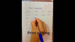 Print writing || practice for kids