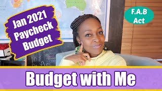 Budget with Me | January Paycheck Budget | Why I'm Bringing Home Less Money