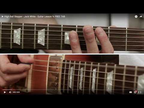 ► High Ball Stepper - Jack White - Guitar Lesson ✎ FREE TAB