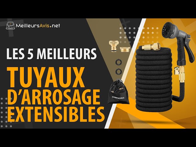 ⭐️ MEILLEUR TUYAU D'ARROSAGE EXTENSIBLE - Avis & Guide d'achat (Comparatif  2021) 