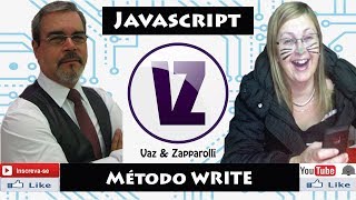 Javascript Tutorial: Método Write - Curso Online Gratuito - Vaz-e-Zapparolli