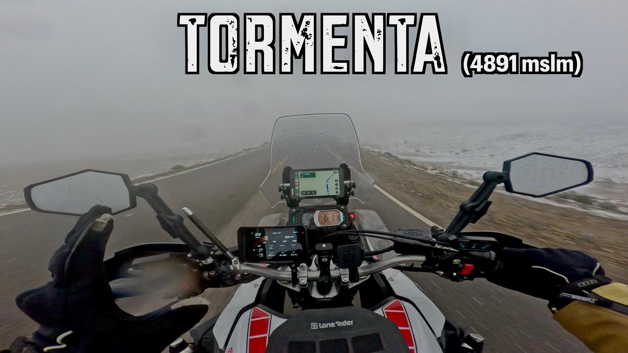 neve freddo fango sabbia tutto nello stesso giorno in moto - ep34 - s3