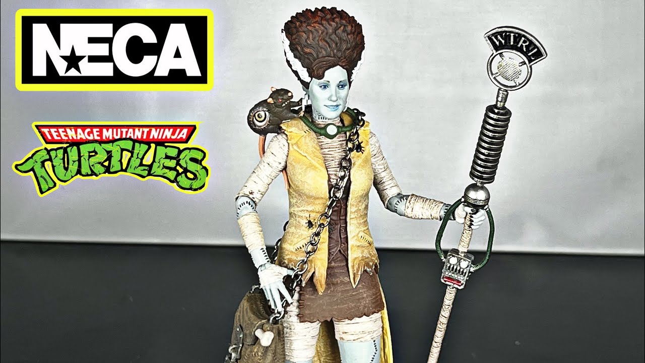 Neca Toys TMNT Universal Monsters April O'Neil as Bride of
