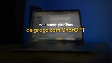 Chat GPT analisando uma planilha