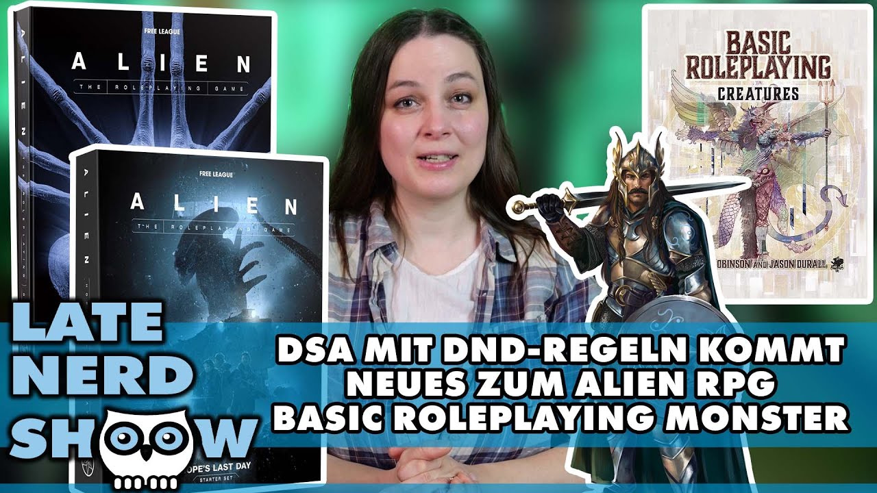 Alien Evolved, Aventurien bekommt DnD-Regeln und Monsterhandbuch für Basic Roleplaying