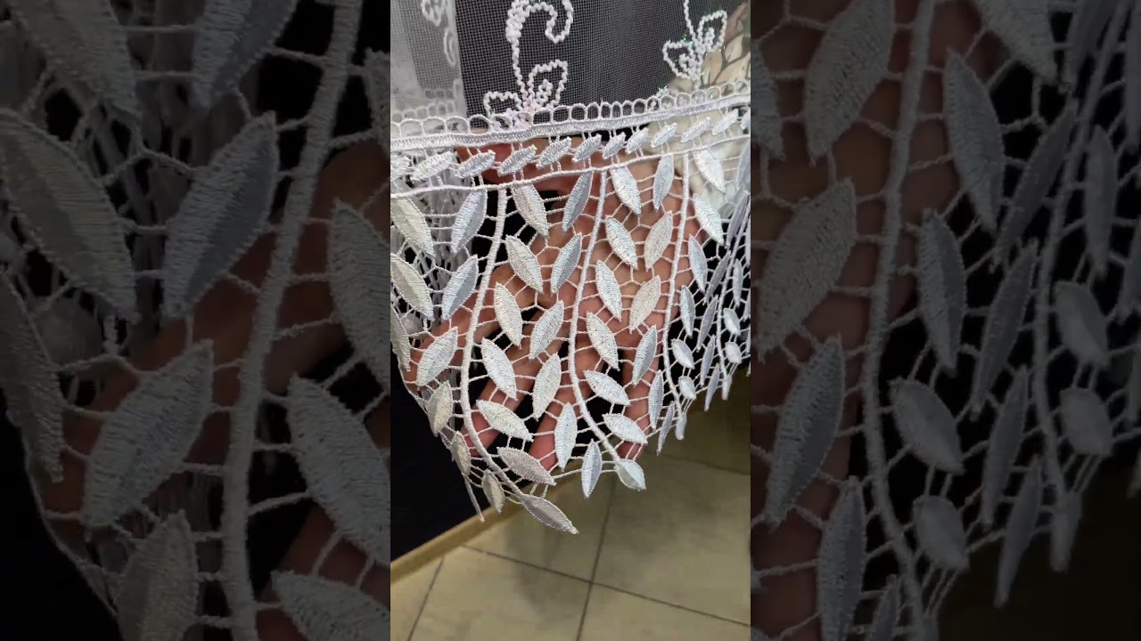 Haftowana firana ❤️