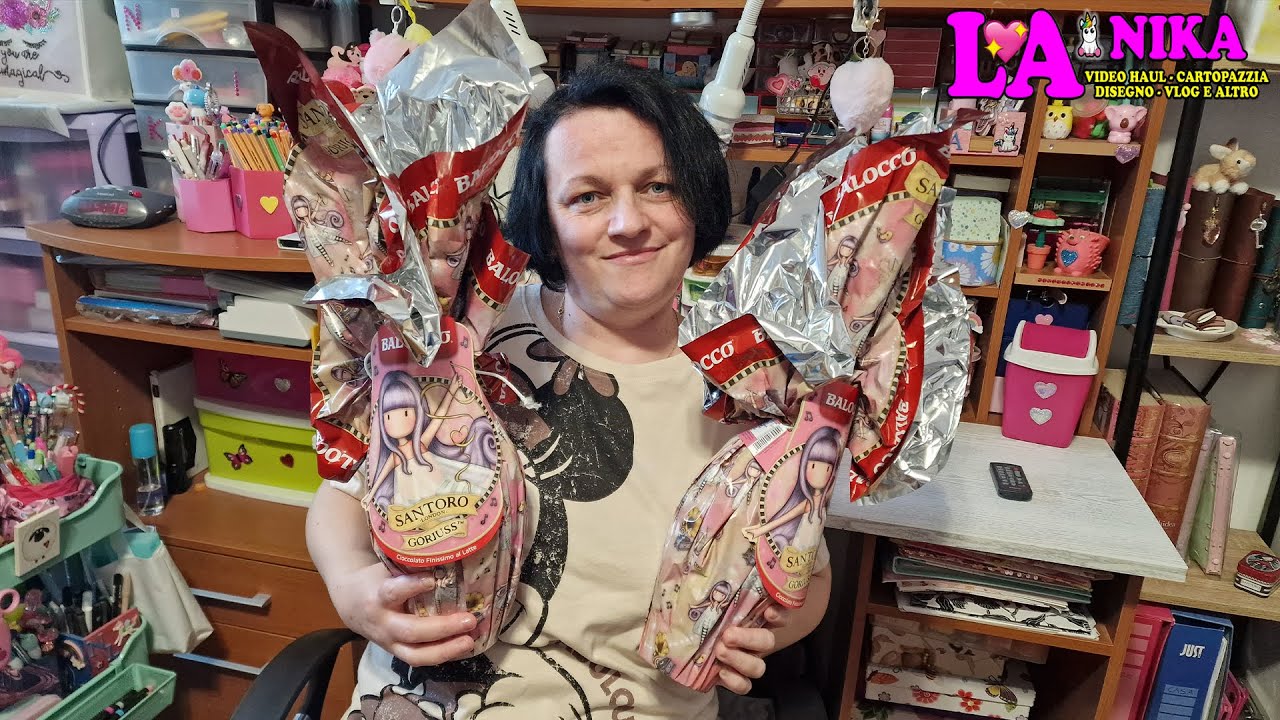 APRO DUE UOVA DI PASQUA DELLE GORJUSS SANTORO LONDON 2023 BALOCCO By