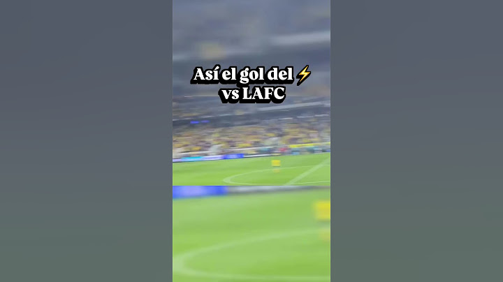 Gol del América vs LAFC #clubamerica #lafc #gol