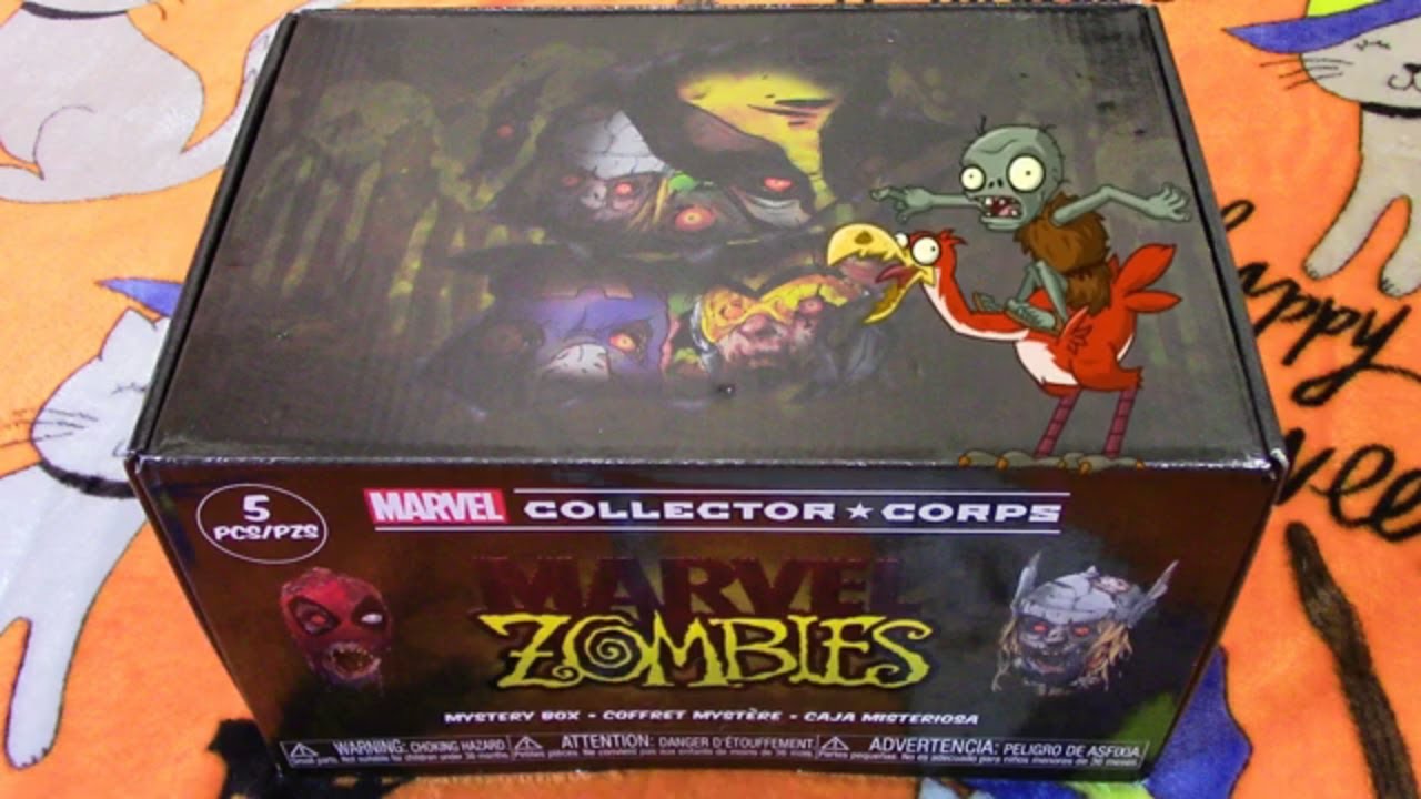 Marvel Collector Corps Zombies! 🎃 YouTube