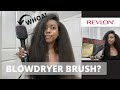 FIRST IMPRESSION | REVLON ONE STEP BLOW DRYER BRUSH| BEST FOR NATURAL HAIR? DOES IT WORK?