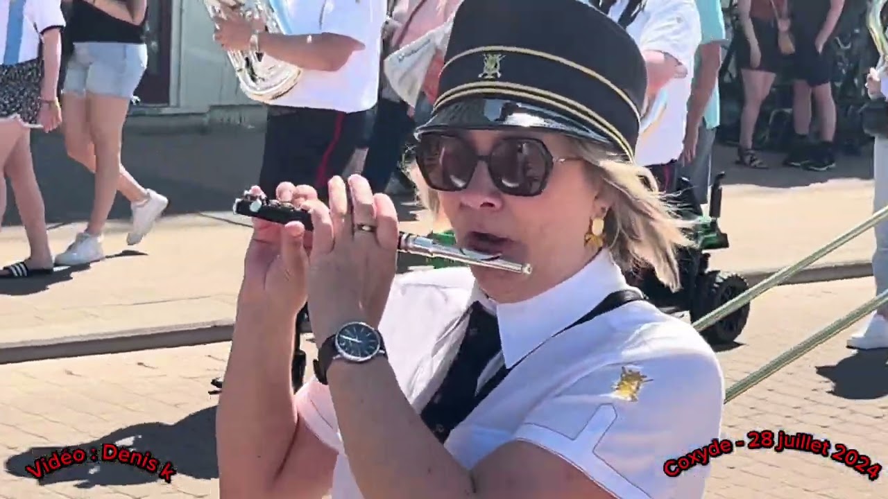 La Fanfare de Moulbaix-Ligne à Coxyde