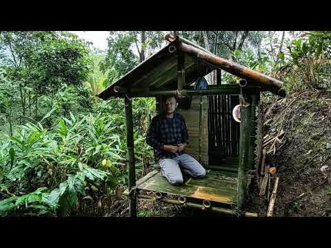 Solo Survival: Upgrade Gubuk Bambu di Tengah Hutan, Bikin Teras Nyaman & Perapian Penghangat