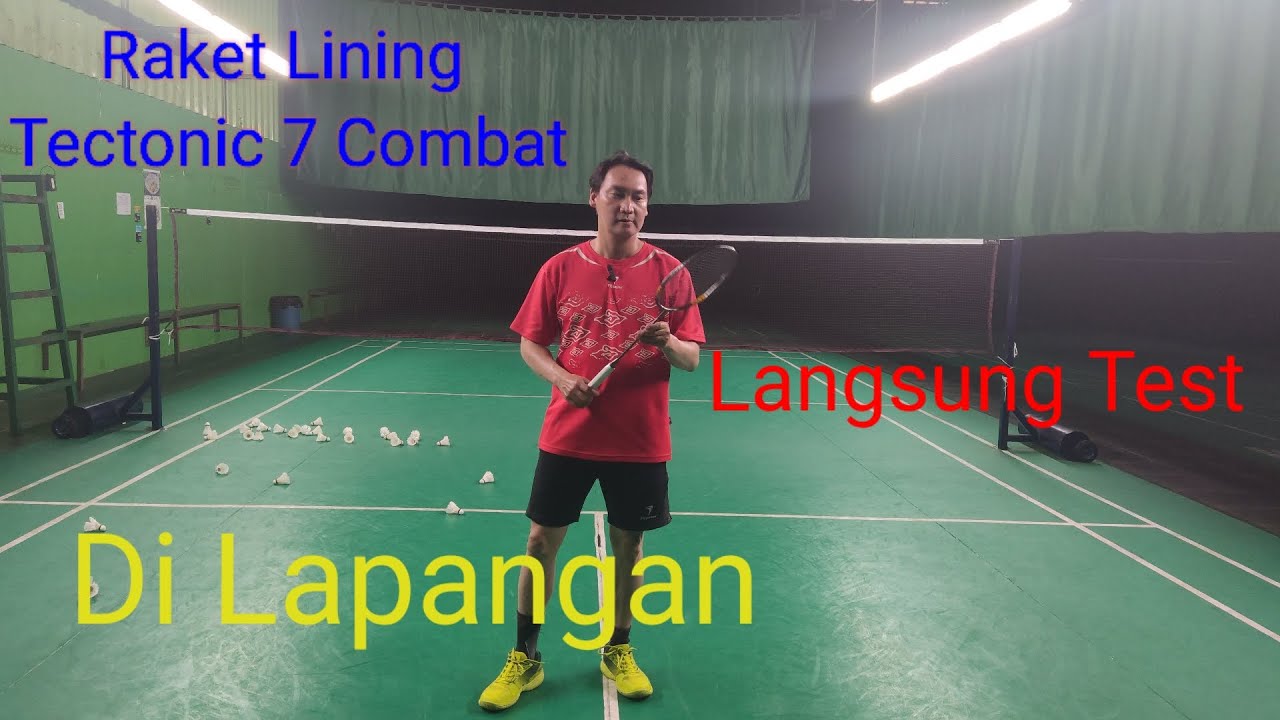 Review Raket Lining Tectonic 7 Combat With Senar Lining No 1 Boost review-raket-lining-tectonic-7-combat-with-senar-lining-no-1-boost