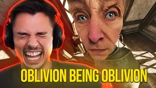 Xaryu Reacts to Oblivion being Oblivion for 10 Minutes straight (Remastered)