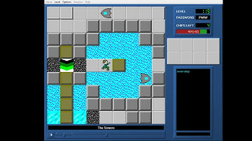 CCLP1 level 119 solution - 322 seconds