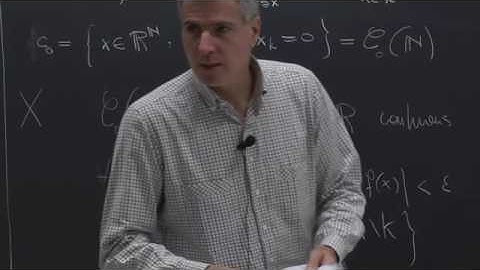 Partial Differential Equations - Giovanni Bellettini - Lecture 22