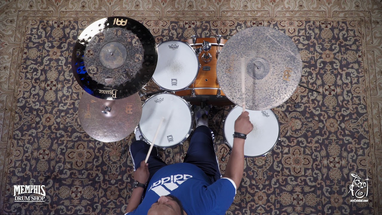 Meinl 20" Byzance Dual Trash Crash Cymbal - 1215g (B20DUTRC-1021220R)