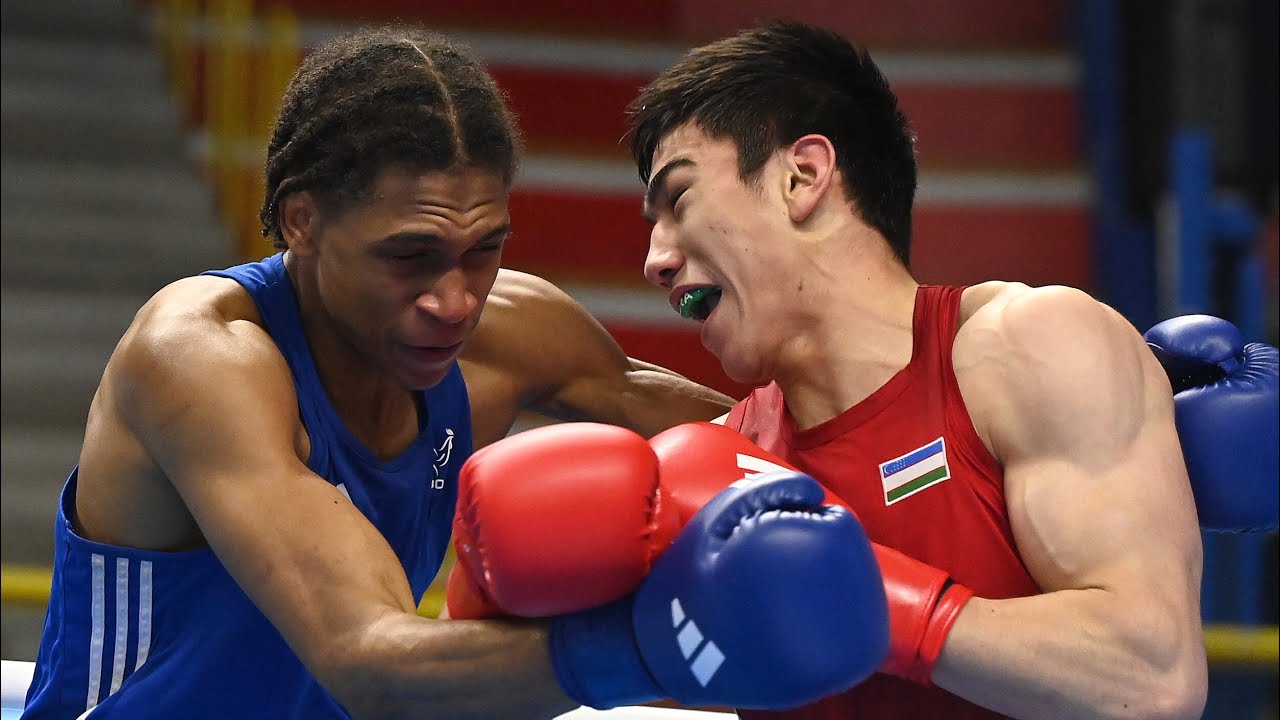 Turabek Khabibullaev (UZB) vs. Yojerlin César (FRA) World Olympic Qualifiers 2024 (80kg)