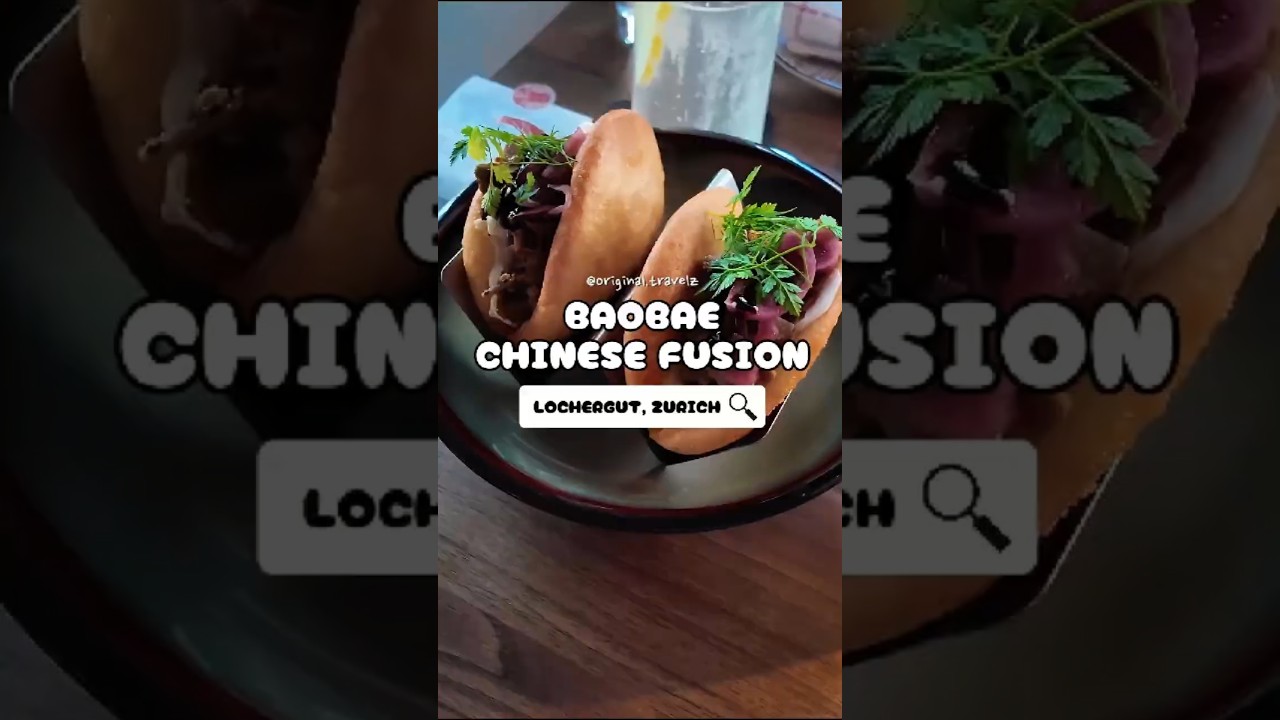 Cheeseburger Dumplings in Zurich? BaoBae's Wild Fusion 