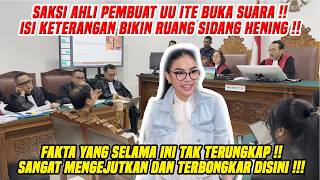 EXPERT WITNESS WHO DRAFTED THE ITE LAW SPEAKS OUT!! TESTIMONY LEAVES THE COURTROOM SILENT!!