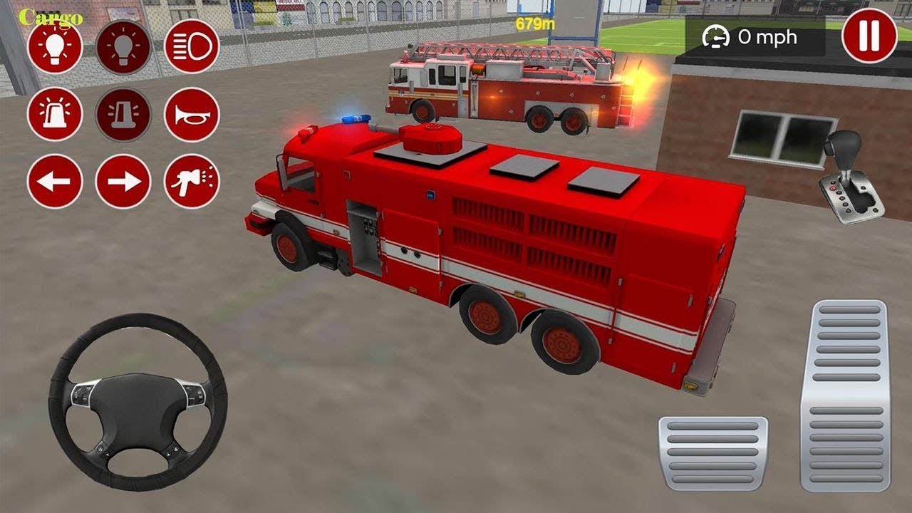 Juegos Camiones Bomberos Fire Truck Driving Simulator - YouTube