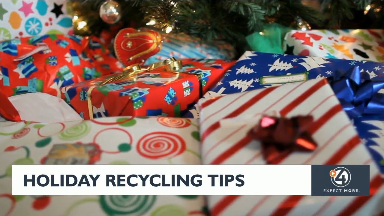 Holiday recycling tips from the City of Spokane YouTube