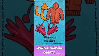 winter season crafts #winter #winterseason #winterseasondrawing #papercraft #artsandcrafts #crafts