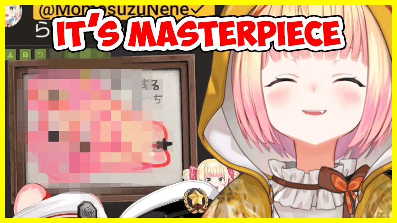 Nene-chi art and Marine case it's too wild for the Oozora police...