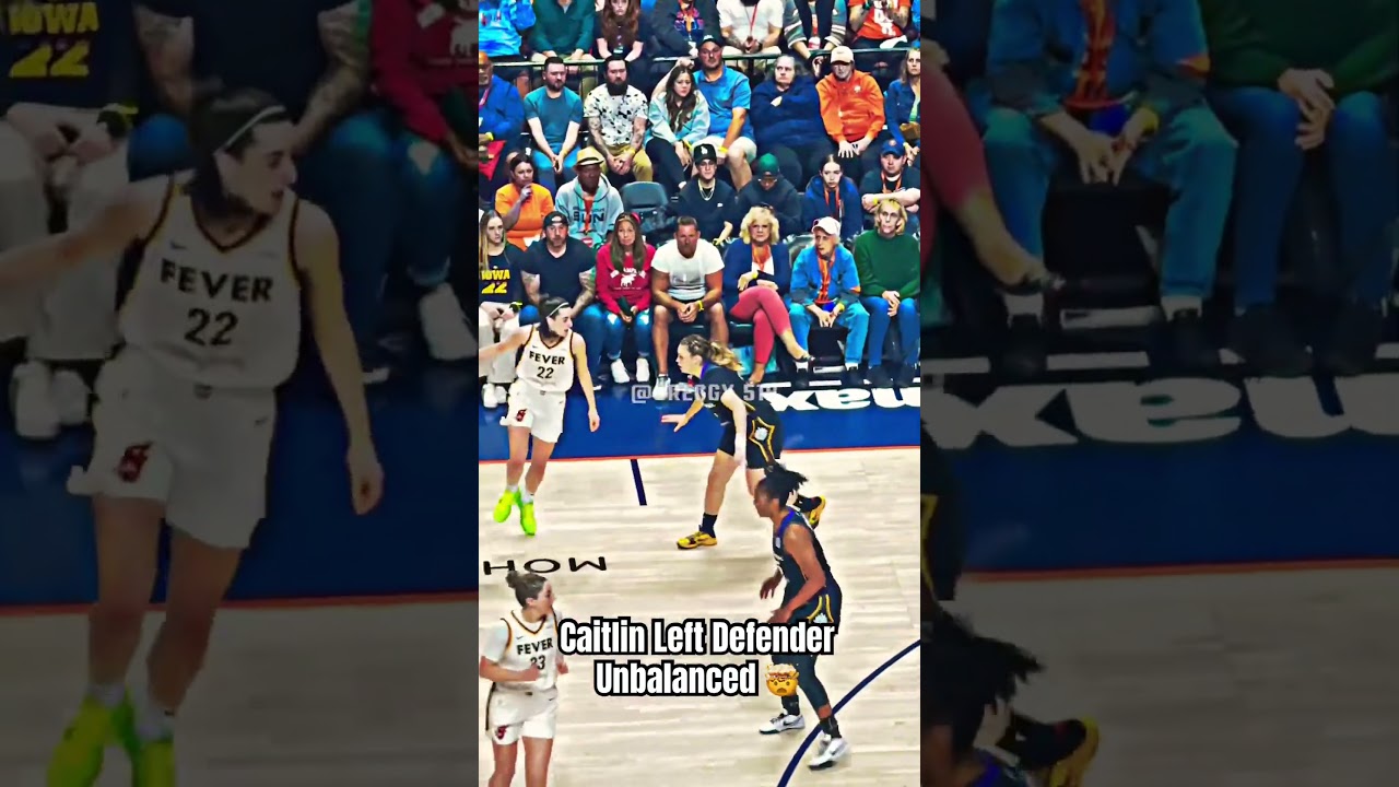 ⁣Caitlin Clark took her balance 😳#caitlinclark #basketball #wnba