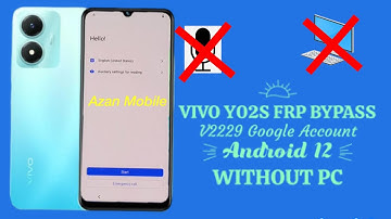 Vivo Y02s Frp Bypass Android 12 | Vivo V2203 Google Account Unlock Without Pc