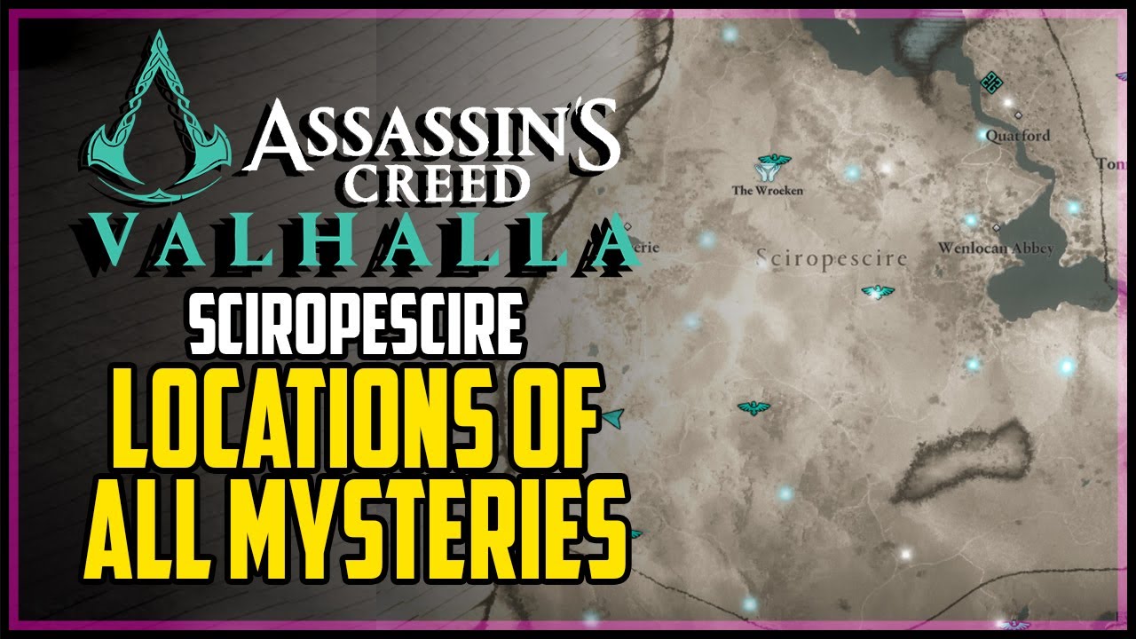 Sciropescire All Mysteries Locations Assassins Creed Valhalla Youtube