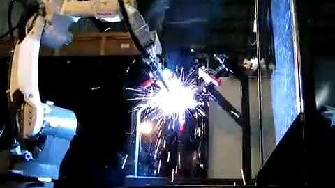 Panasonic Robot Welding System    Pipe Welding static Jig