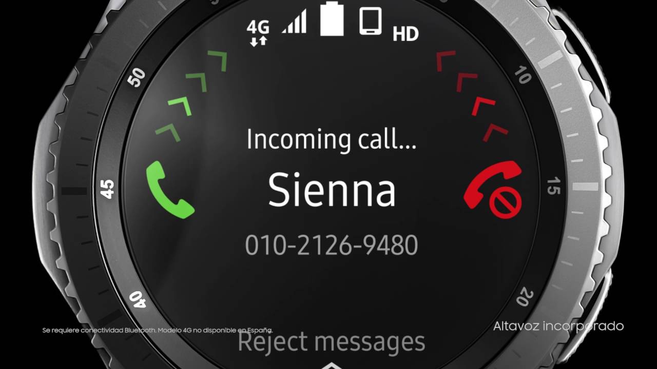 gear s3 bluetooth calling