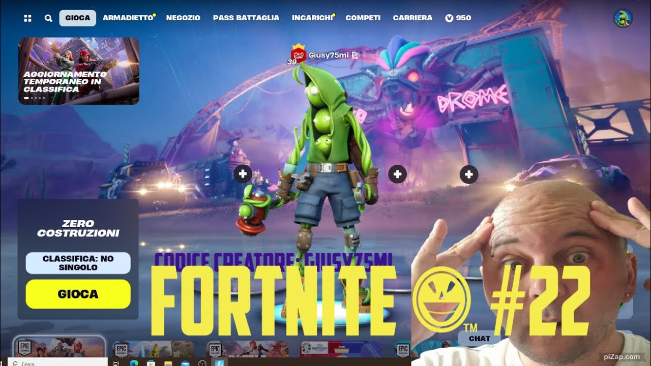 LA MIA PRIMA VITTORIA in solo su FORTNITE #22 | 🔴 DIRETTA LIVE | # ...