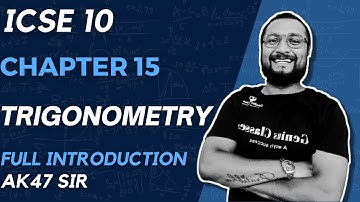 Trigonometry icse 10 maths  | full introduction | session 2022-23