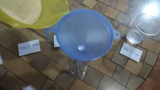 Preparación De Jarabe Por Percolacion.