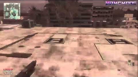 MW3 Glitches - On Top of Bootleg! AFTER PATCH! Riot Shield Lunge Glitch - Over the Map1660