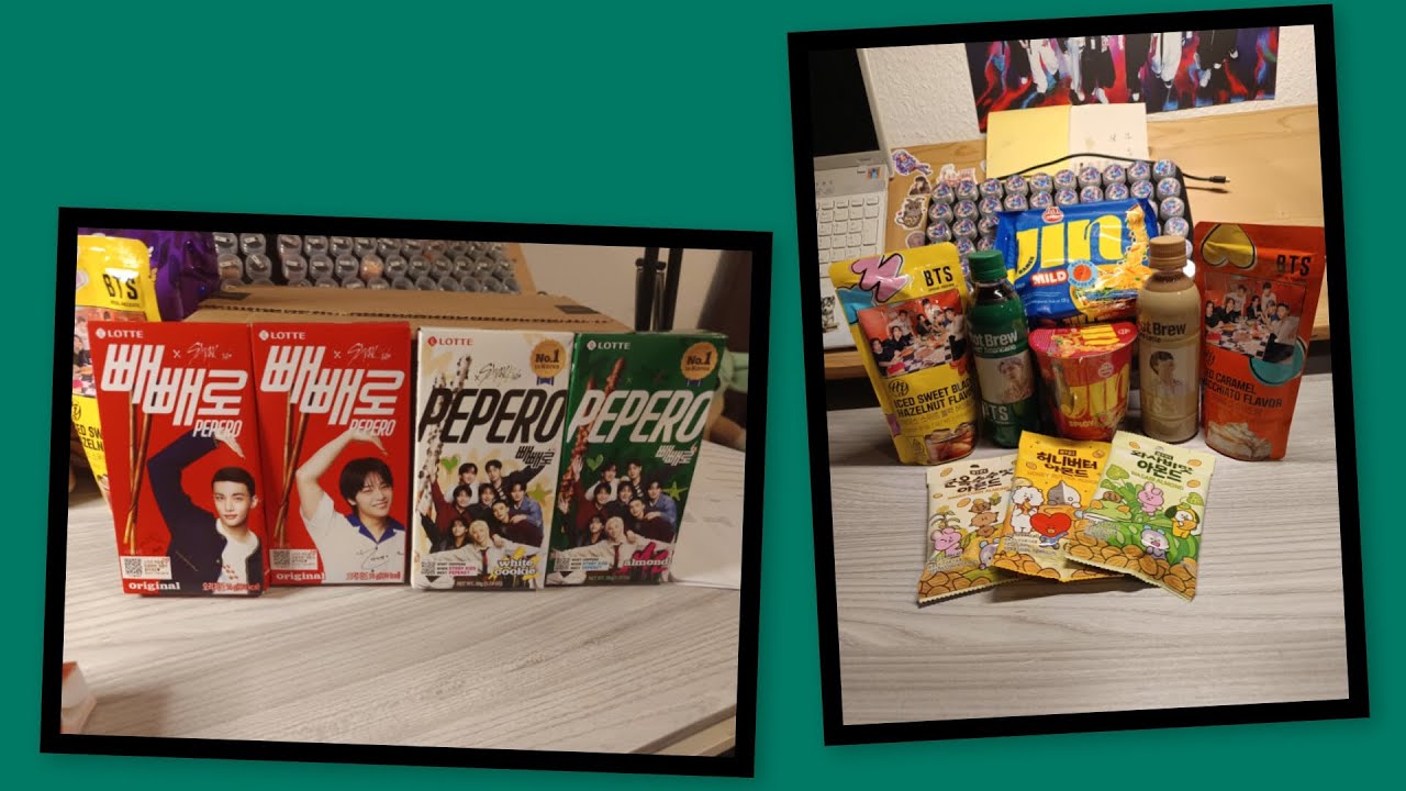 Momogo Unboxing Stray Kids und BTS 