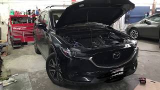 How to remove 2017 Mazda CX-5 Front Bumper - Body Shop Basics