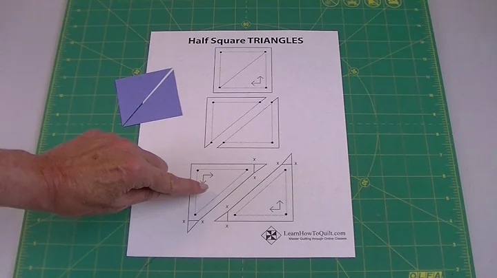 Why Does the 1/2 Square Triangle Formula Require You to Add 7/8 In? (#3 of 8 videos)
