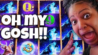 She Pushed MAX BET One Time And Won HUGE!!