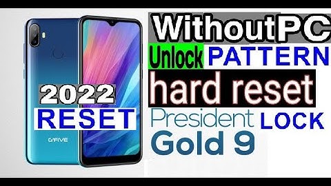 gfive hard reset and unlocking without pc #reset #hardreset #unlock