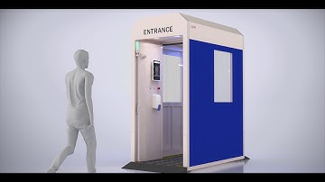 Disinfection Tunnel | Disinfection Chamber | 3D Animation