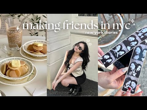 Making friends in NYC 🎀🍡  Becoming an extrovert, social events, exploring the city, etc. 🏙️
