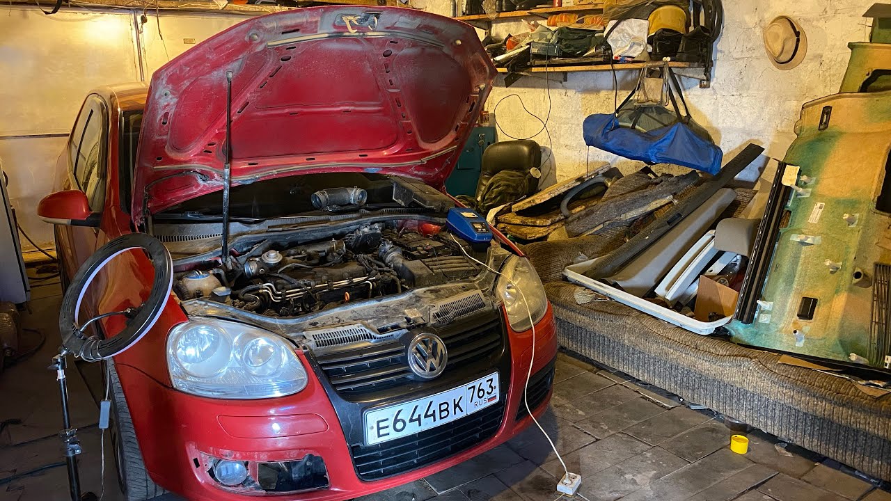 Последствия обрыва ГРМ - YouTube