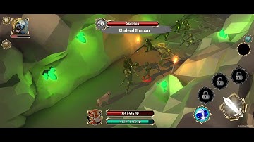Polygon Fantasy (by Alda Games) - Diablo-like hack and slash RPG for Android and iOS - gameplay.