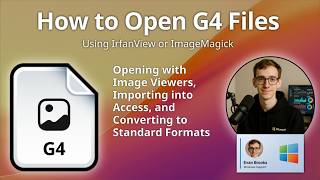 How to Open G4 Files (Microsoft Access Image)