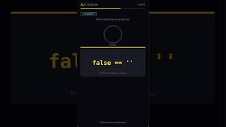 false ==  in JavaScript 🤯 | Type Coercion Explained (JS Interview Question) #programming  #tech