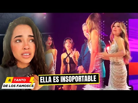 Fuerte Reacción de Becky G tras su intensa discusión con Thalia en los Latin AMAs