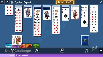 Microsoft Solitaire Collection - Spider [Expert] | April 6th 2020: Solve the deck